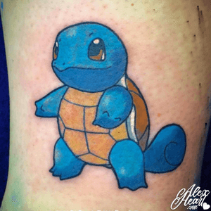 #small #cute #squirtle #pokemon #tattoo by Alex Heart@thisisalexheartWww.alexheart.com