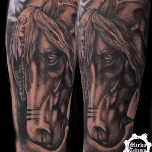 Horse #tatt #tattoo #horse 