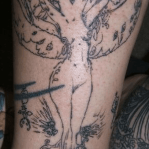 Outline of my tree woman