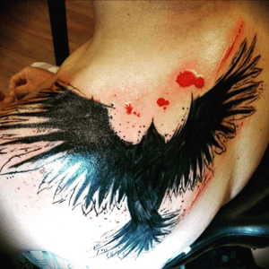 Raven by Jason Ballard at Inkenstein Tattoo Company in Glendale, AZ #raven #dreamtattoo