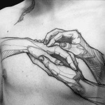 #black #sketchtattoo #hands #loiseautattoos @loiseautattoos #blacktattoo #megandreamtattoo 