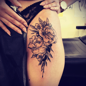 #flowertattoo #flower #tattoo 