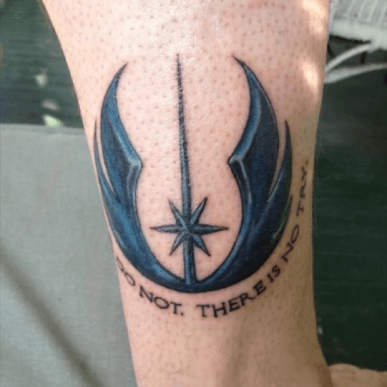 Star Wars  jeditattoo  Jedi Tattoo Pretty cool  Flickr