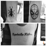 Nº206 "sticker" tattoos #tattoo #tattoos #ink #stickers #ant #azcapotzalco #spiderman #peterparker #marvel #spidermantattoo #espiritulibre #cervezasol #freedom #freespirit #blacktattoos #bylazlodasilva