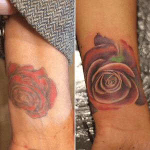 #coverup #rose #realistic #color 