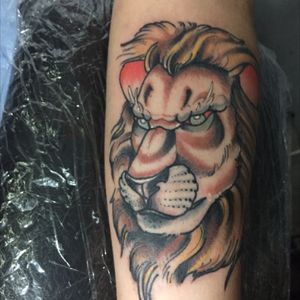 Lion #liontattoo#illustrative 