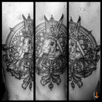 Nº112 Rabbit Queen #tattoo #rabbit #queen #ornament #mandala #design #lines #circle #triangle #bylazlodasilva