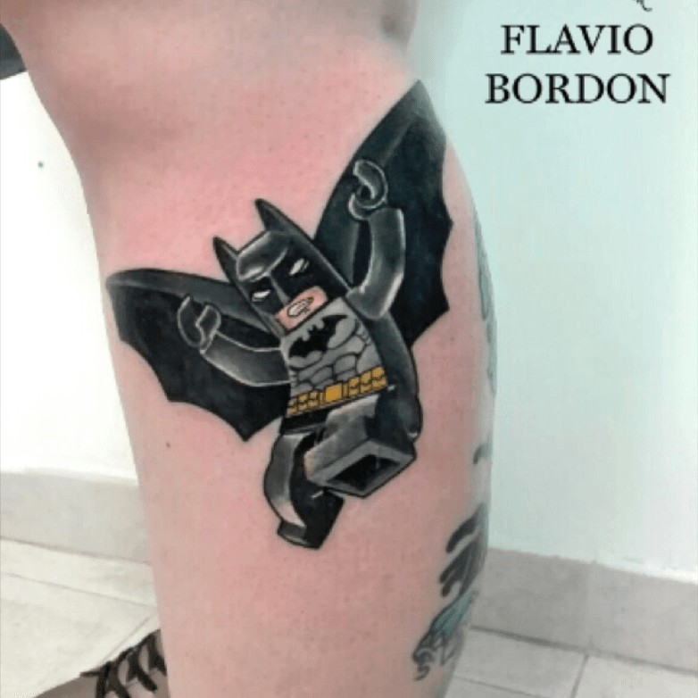Tattoo uploaded by Verrokkio • #legobatman #legotattoo #lego #batman #color  #comics #film #cultfilm #SuperheroTattoos #superhero #hero #sickoftattoo  @SickOfTattoo • Tattoodo