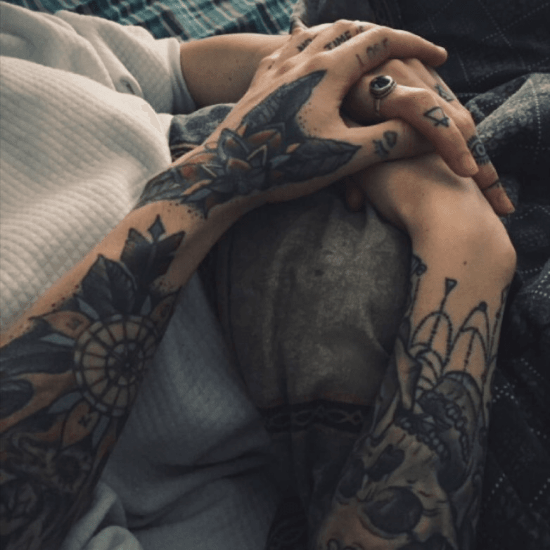 tattoo couples tumblr