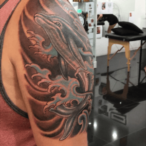 New freehand coverup piece by Toni at Pitbull Tattoo Patong Thailand 