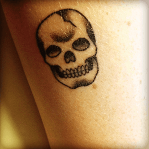 Forearm tattoo! X-ray related and creepy. 
