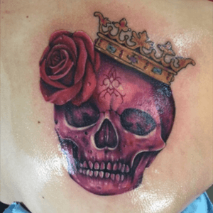#skull #rose #crown 