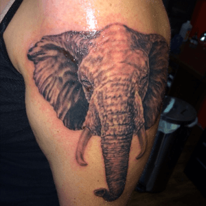 Had fun with this elephant loved doing the tiny detail 