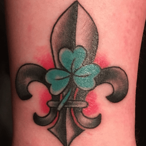 The Fluer de Lis, the Scouting Ireland symbol.