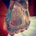 Doug Fink (Bushido Tattoo, Calgary Alberta Canada). #YYC #calgary #sharktattoo 