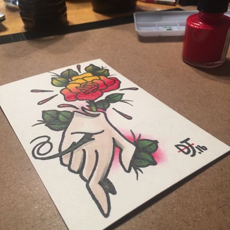 Flash tattoo