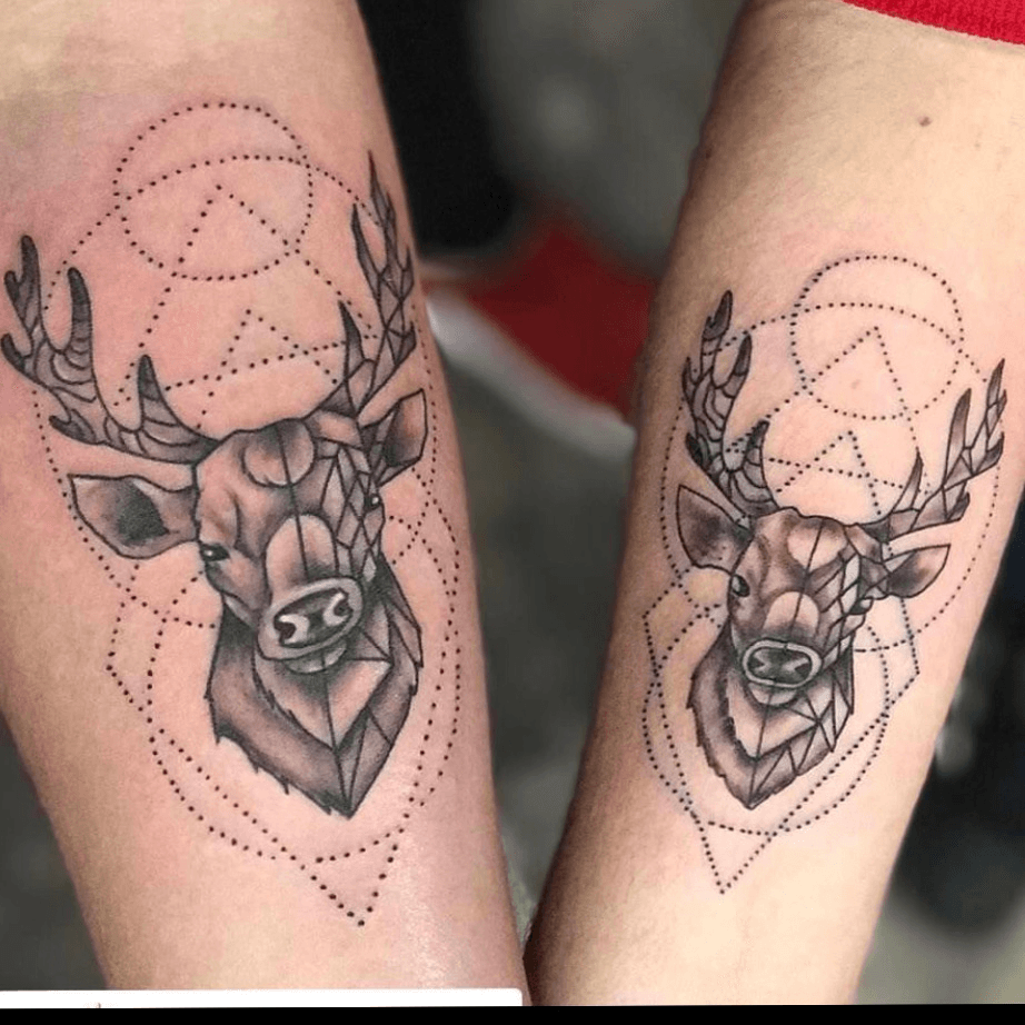 Matching pair of Doe and Deer for  Galway Bay Tattoo  Facebook