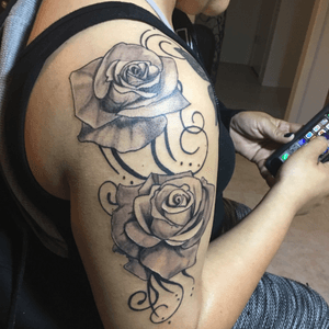 Roses on an awesome lady
