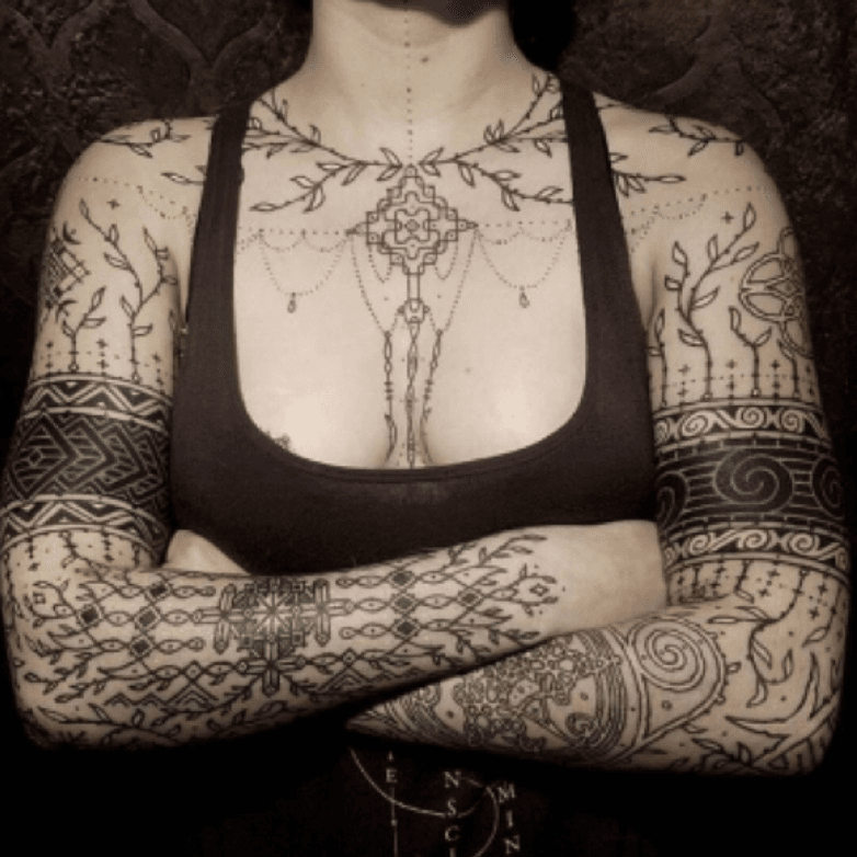 Medieval witch tattoo  Tattoogridnet