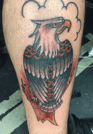 American Traditional eagle
