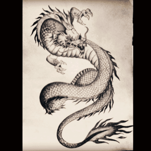 #dragon #tattoodesign #japanesedragon #drawing #drawnbyme ✏️
