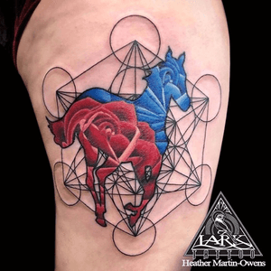 Tattoo by Lark Tattoo artist Heather Martin-Owens See more of Heather's work: http://www.larktattoo.com/long-island-team-homepage/heather/ #deaftones #deaftonestattoo #bandtattoos #sacredgeometry #sacredgeometrytattoo #colortattoo #horse #horsetattoo #rose #rosetattoo #tattoo #tattoos #tat #tats #tatts #tatted #tattedup #tattoist #tattooed #inked #inkedup #ink #tattoooftheday #amazingink #bodyart #tattooig #tattoosofinstagram #instatats #larktattoo #larktattoos #larktattoowestbury #westbury #longisland #NY #NewYork #usa #art