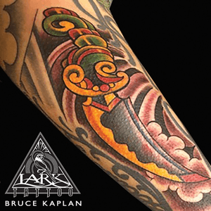 Tattoo by Lark Tattoo artist/owner Bruce Kaplan. See more of Bruce's work here: http://www.larktattoo.com/long-island-team-homepage/bruce/ #colortattoo #dagger #daggertattoo #colorbomb #colorbombtattoo #tattoo #tattoos #tat #tats #tatts #tatted #tattedup #tattoist #tattooed #inked #inkedup #ink #tattoooftheday #amazingink #bodyart #tattooig #tattoosofinstagram #instatats #larktattoo #larktattoos #larktattoowestbury #westbury #longisland #NY #NewYork #usa #art #bruce #kaplan #brucekaplan