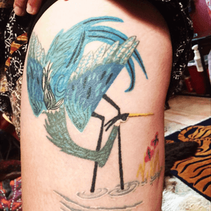 #crane #waterbird #megandreamtattoo 