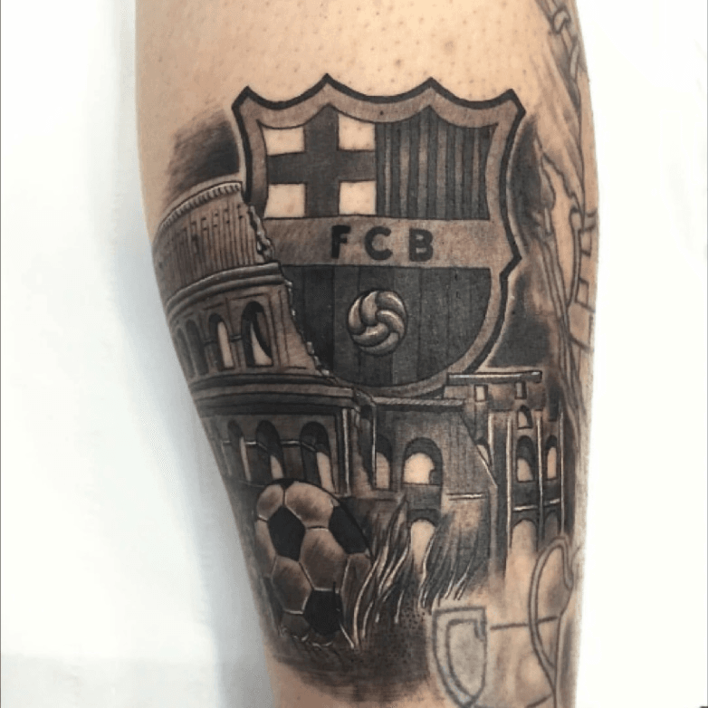 Discover more than 65 barcelona logo tattoo best