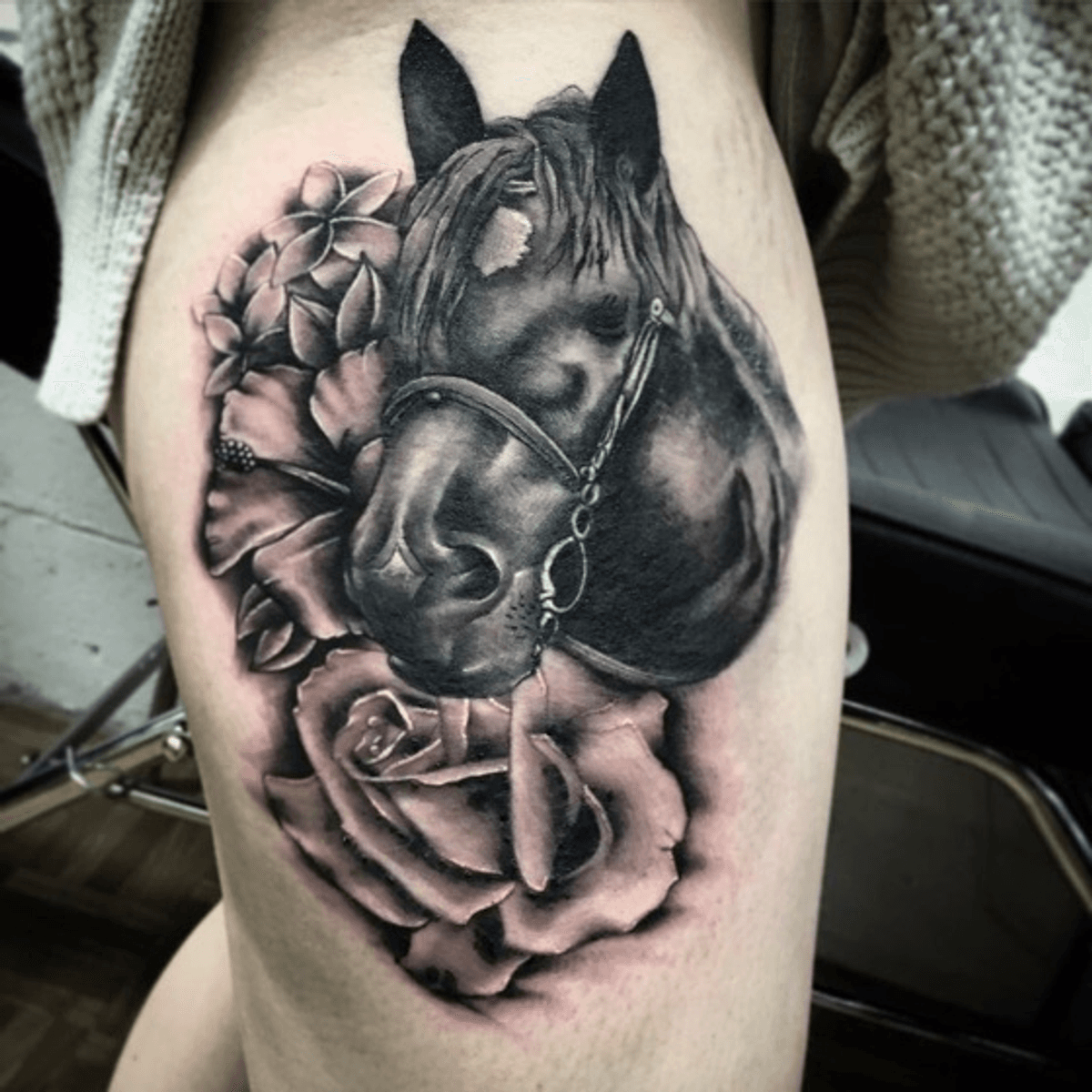 Tattoo uploaded by savage tattoo emporium • 😁🐴🐴 tattoo ink 