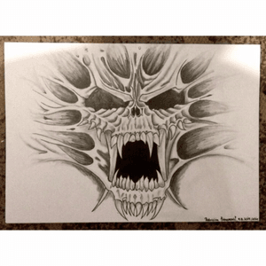 #skull #drawing 