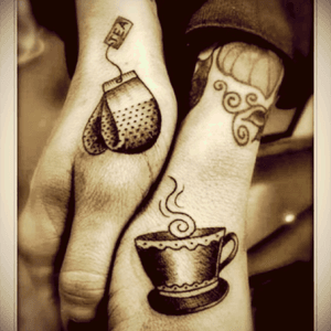 #dreamtattoo in honor of my parents. Tea for my dad, and coffee for my mom!!
