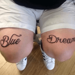 My blue dream tattoo #bluedream 
