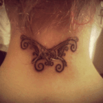 Doodle on the back of my neck