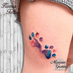 Watercolor dog paw tattoo, tatuaje de huellas de perro en acuarela #mexico #tattoo #cdmx #tattooartist #madeinmexico #art #karmatattoomx #marianagroning #tatuajes #mexico #mexicocity #tatuajesenmexico #tatuajesendf #tattoo #tattoos #ink #inked #watercolor #watercolortattoo #watercolorartist #watercolorart #acuarela #tatuajesacuarela #acuarelatattoo #colorink #lovetattoos