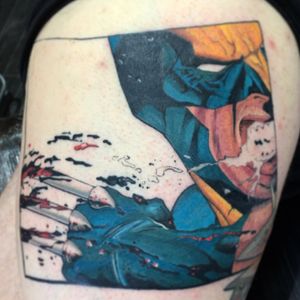 Loves doing this #wolverine #MarvelTattoo 