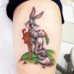 #bugsbunny #pernalonga #rabbit #coelho #tattoo #JeffinhoTattow 