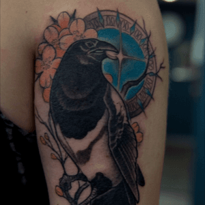 Magpie Tattoo By Ben