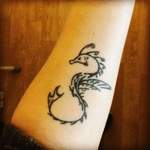 My first tattoo tribal seahorse would love to get a free tattoo from an amazing artist who can do sea creatures like dea turtles and jellygish 