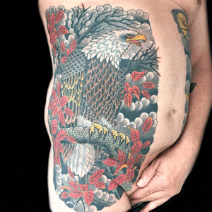 Just finished this :-) @RoyalTattoo #royaltattoodenmark #eagle 
