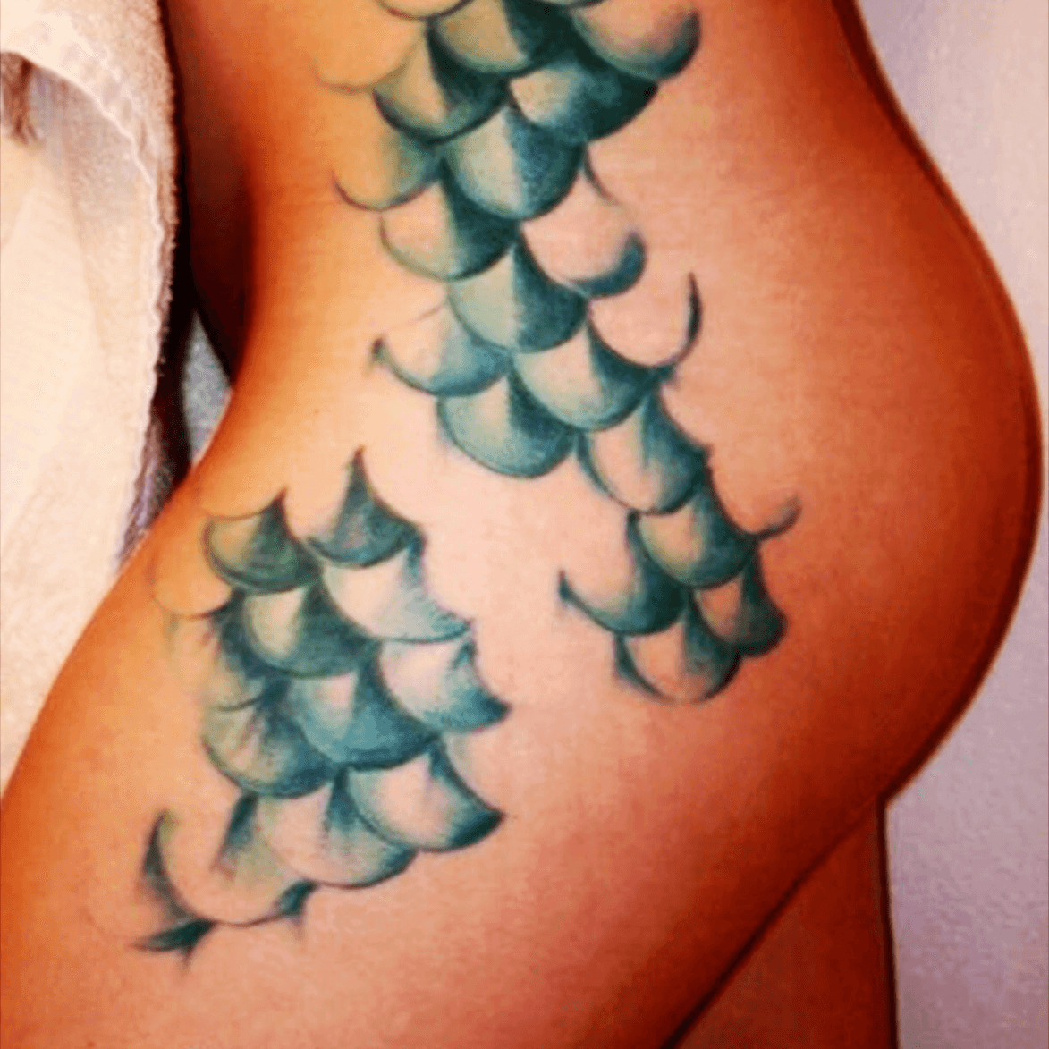 The Sims Resource  Mermaid Scales Tattoo