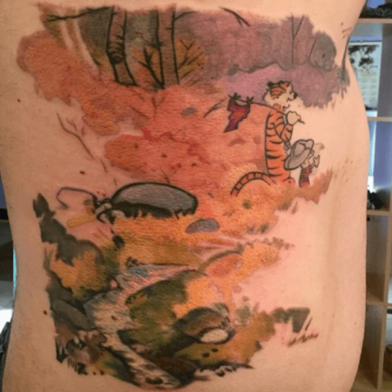 101 Amazing Calvin and Hobbes Tattoo Designs You Need To See  Outsons