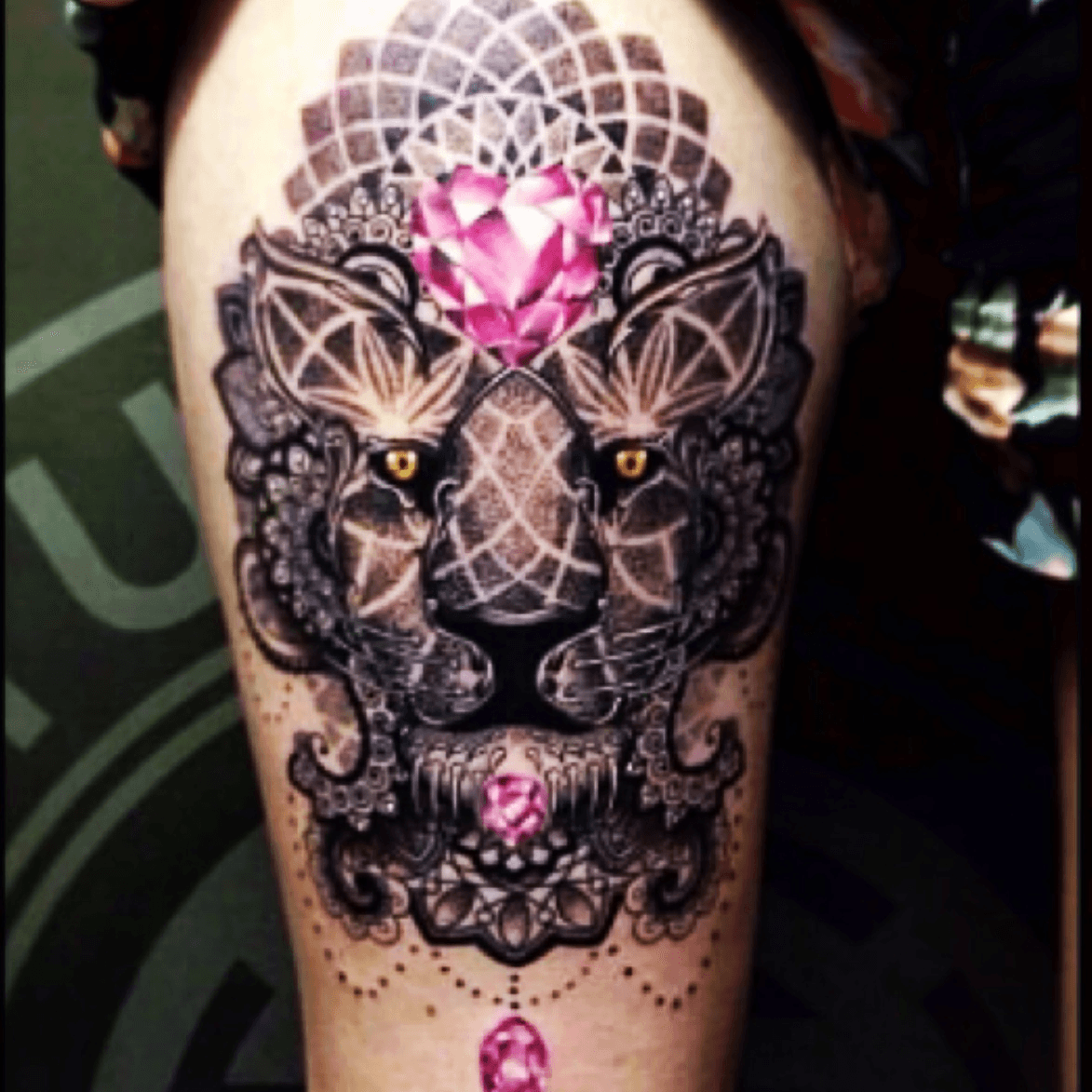 Glow tattoo studio on Twitter John did this stunning elephant mandala  pattern for lily and would love to do more animals in this style  adornedanimals what animals would you like to see 