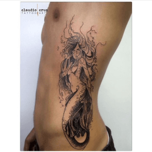 Tattoo - 12/04/2016 - #art #artwork #draw #drawing #design #desenho #instadesenho #ink #inked #paint #painting #tattoo #tattoos #tattooed #tattooing #tattooist #instatattoo #handcrafted #handmade #graphics #linework #mermaid #sea #instagood #instadaily #nofilter #tattoodo #claudiocruz