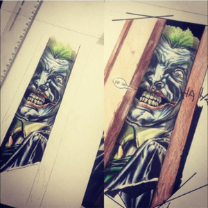 Ha ha ha ah #Joker#artwork#tattooart#drawing 