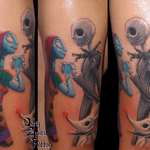 Jack Sally and Zero. A tribute to my mom. Woukd want it in my calf. #megandreamtattoo 