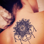 #dreamtattoo i love dotwork and small lines! I have one dotwork tattoo of my four and it is by far my favourite! #mandala #dotwork #intricate 