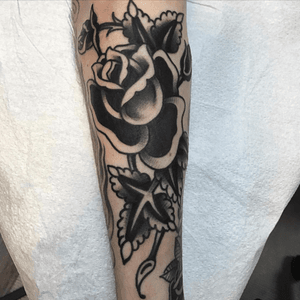 Black Rose by rawbert81 at Rendition Tattoo