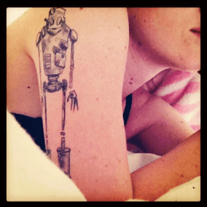 Tattoo #4 robot dude