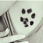 I have my furbaby's foot prints I need inked on my body too. Miss him 🐾